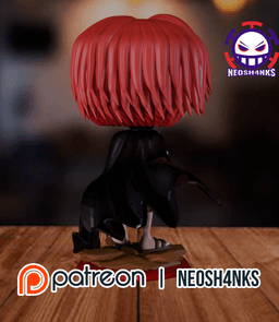 Shanks Funko style 3d model