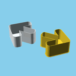 Arrow, nestable box (v1) 3d model