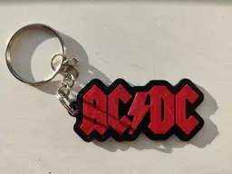 AC/DC keychain 3d model