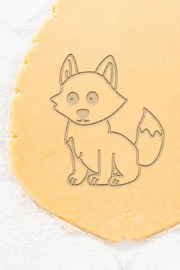 Fox Cookie Cutter, Biscuit Cutter 3d model