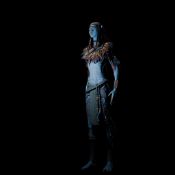 Avatar Female V2 3d model