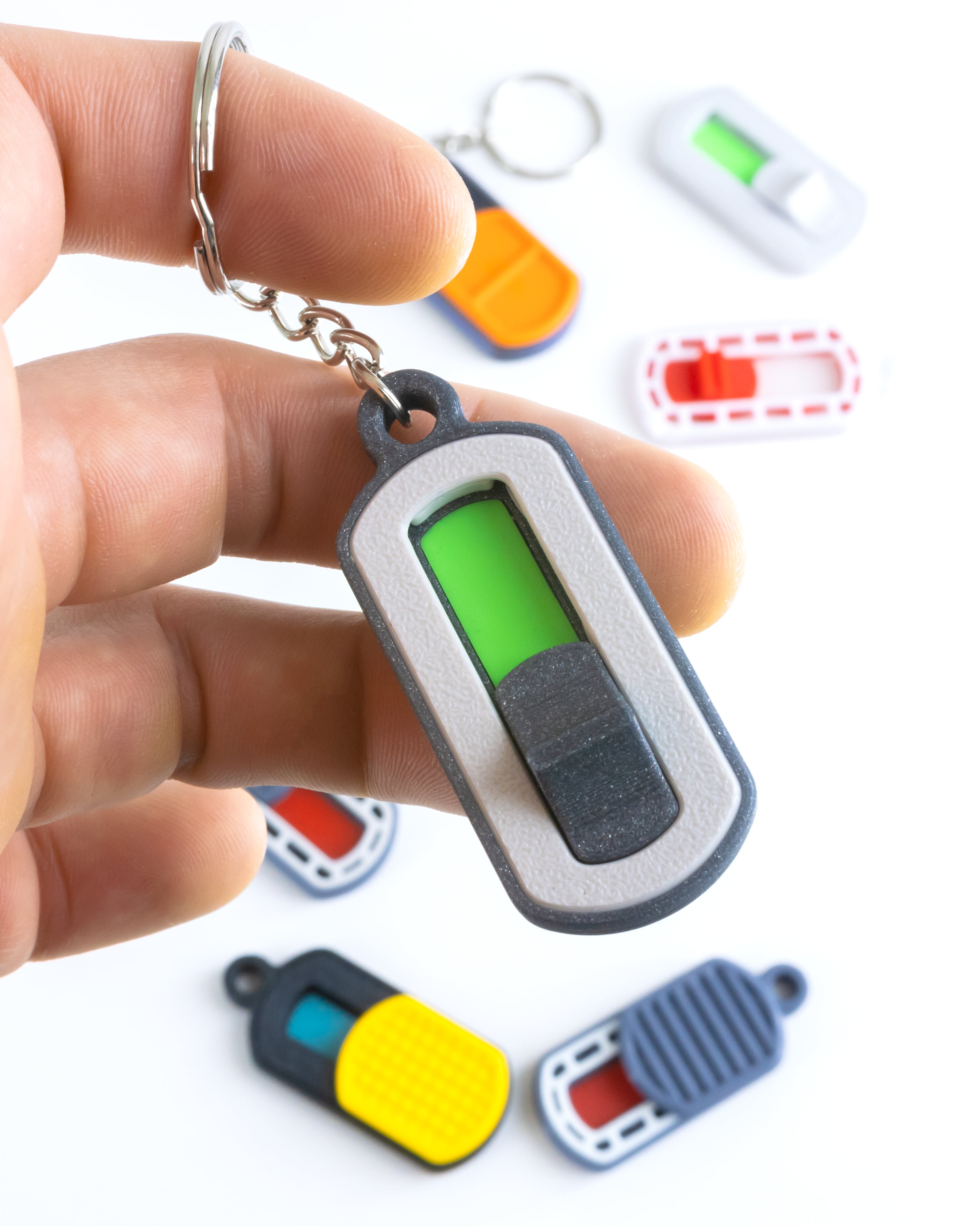 Snappy Switch Keychain 3d model