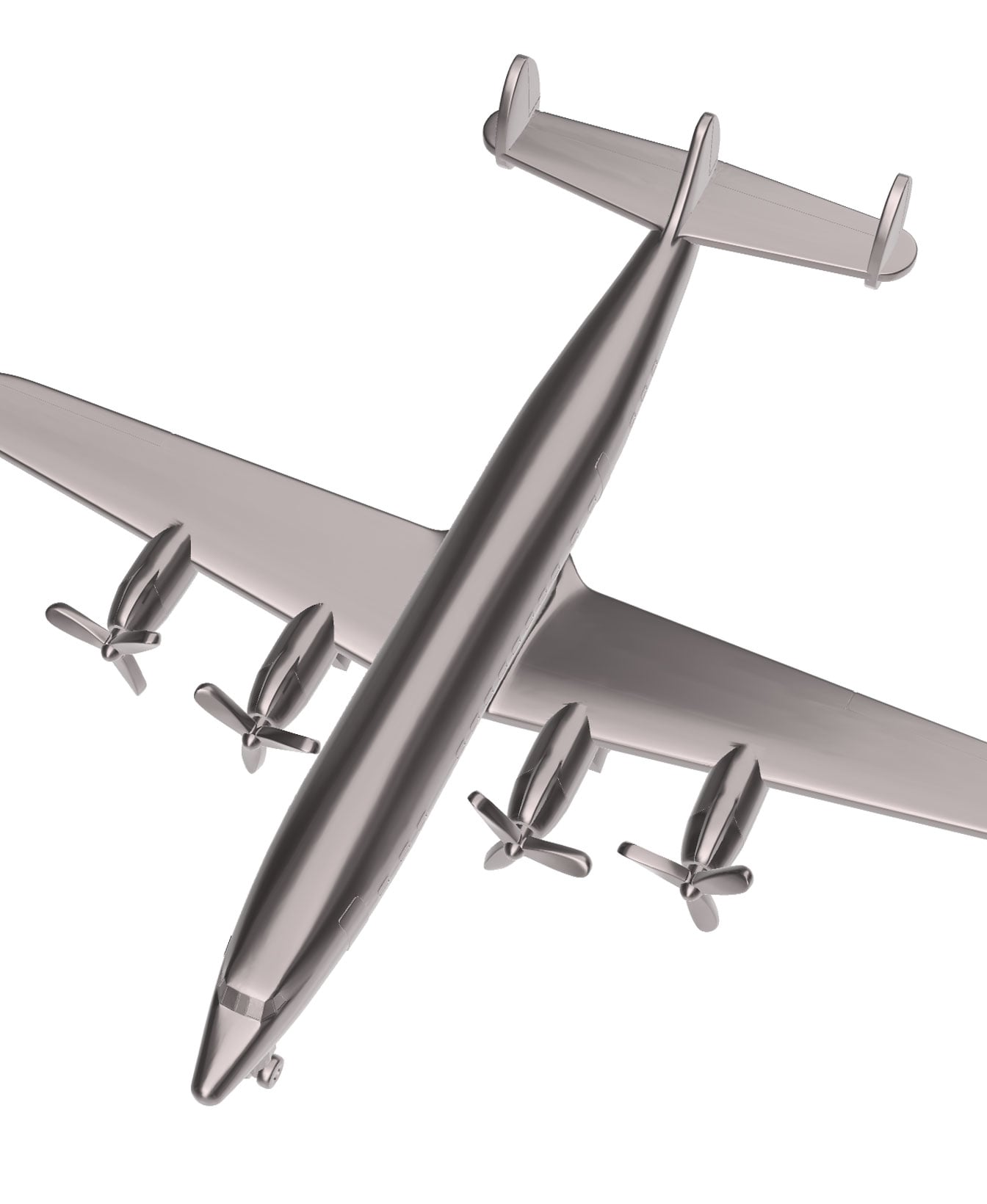 Lockheed L-1049 Super Constellation 3d model