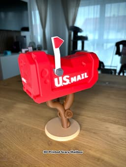 3D Printed Spooky Mailbox 3d model