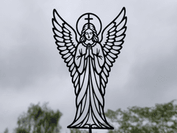 Praying Angel 2D Wall Art.3mf 3d model