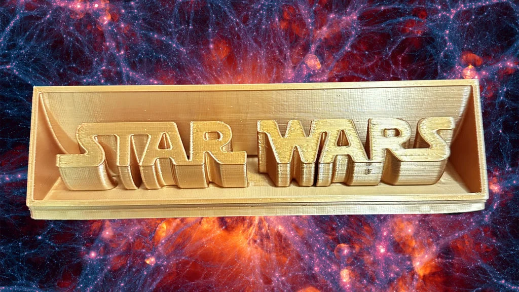 Star Wars Desk Logo 3d model
