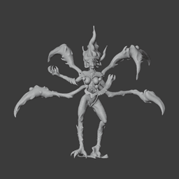 Andariel Diablo 4 Figurine 3d model