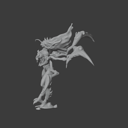 Andariel Diablo 4 Figurine 3d model