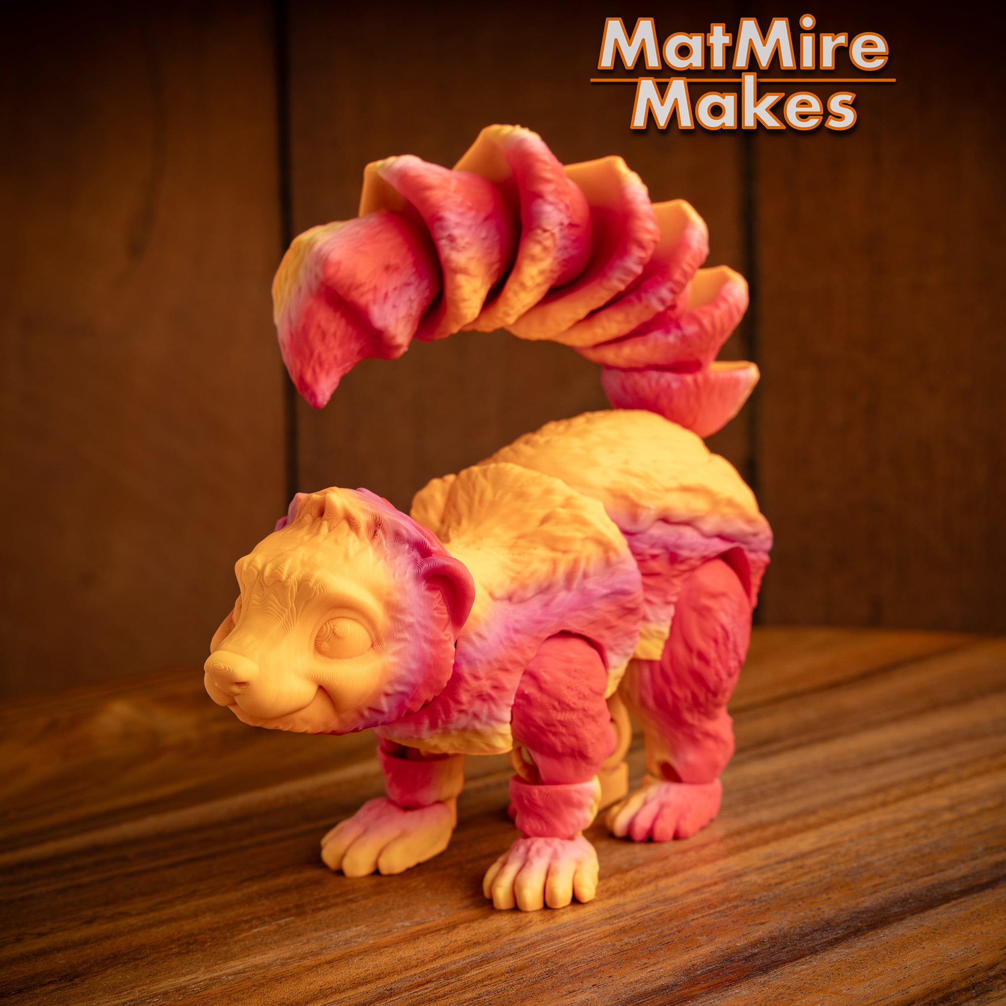 Skunk - Articulated Figure 3d model
