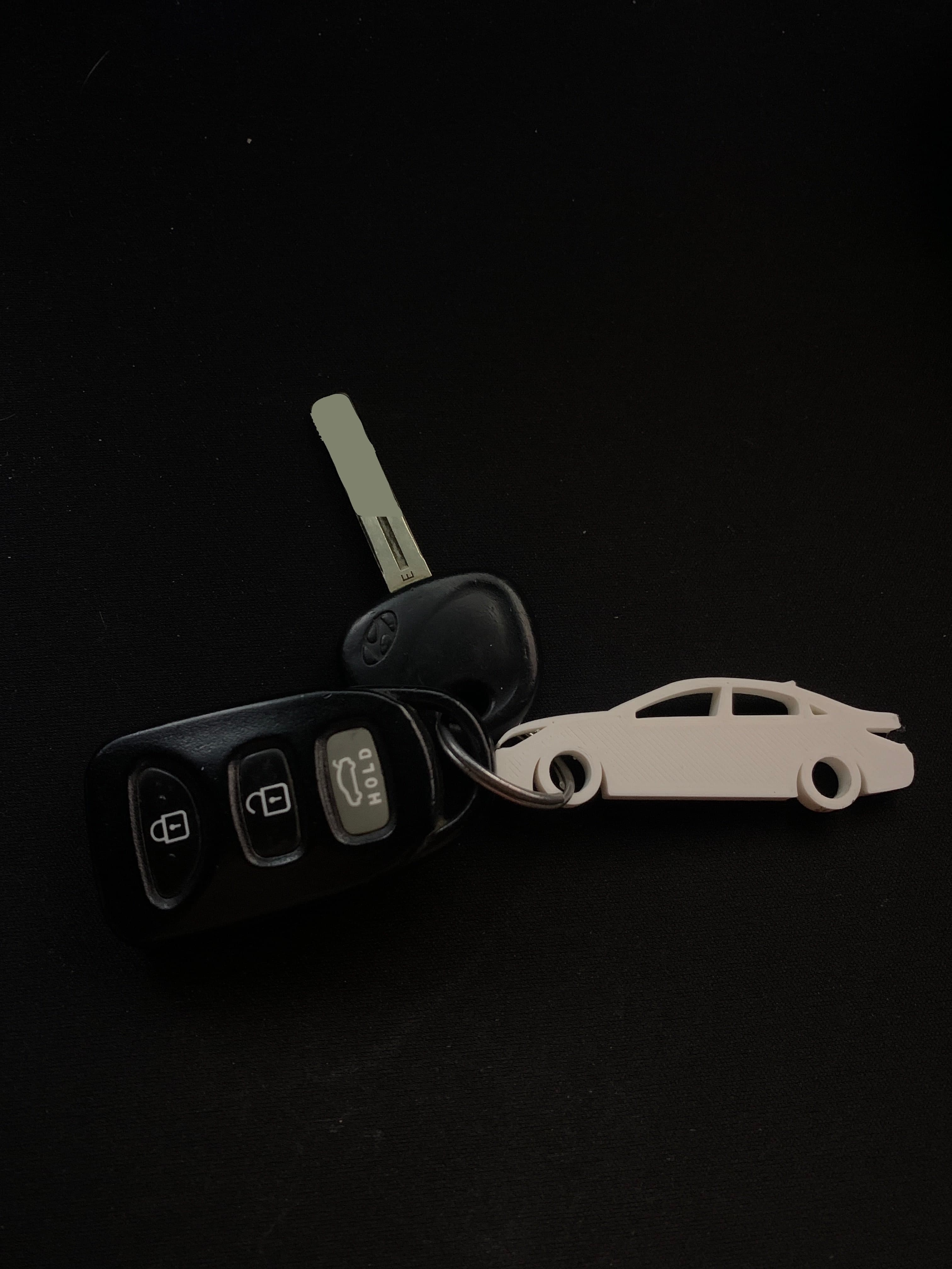Hyundai Sonata (YF) Keychain 3d model