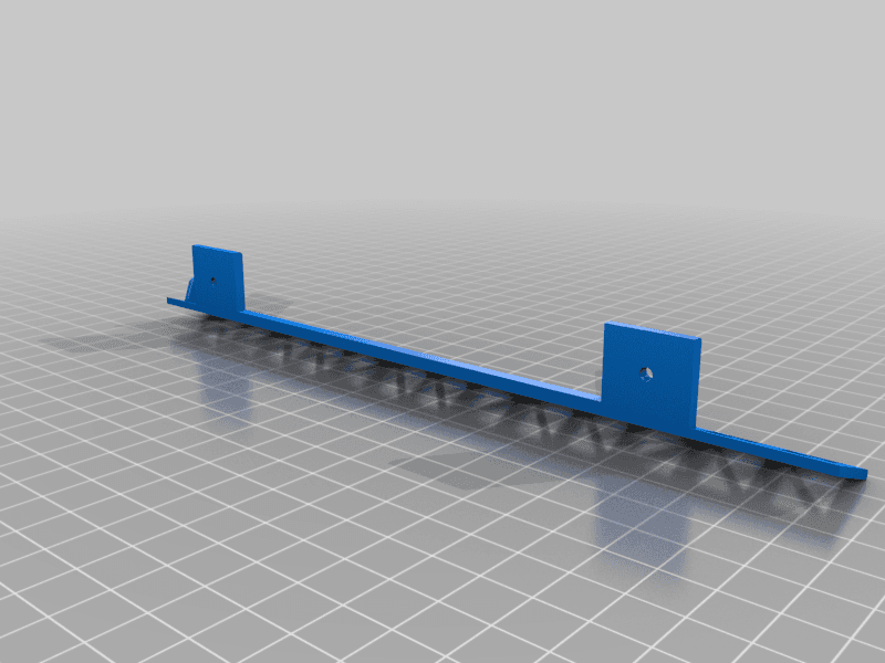 Light Weight Gantry Led Bar Support 3d model