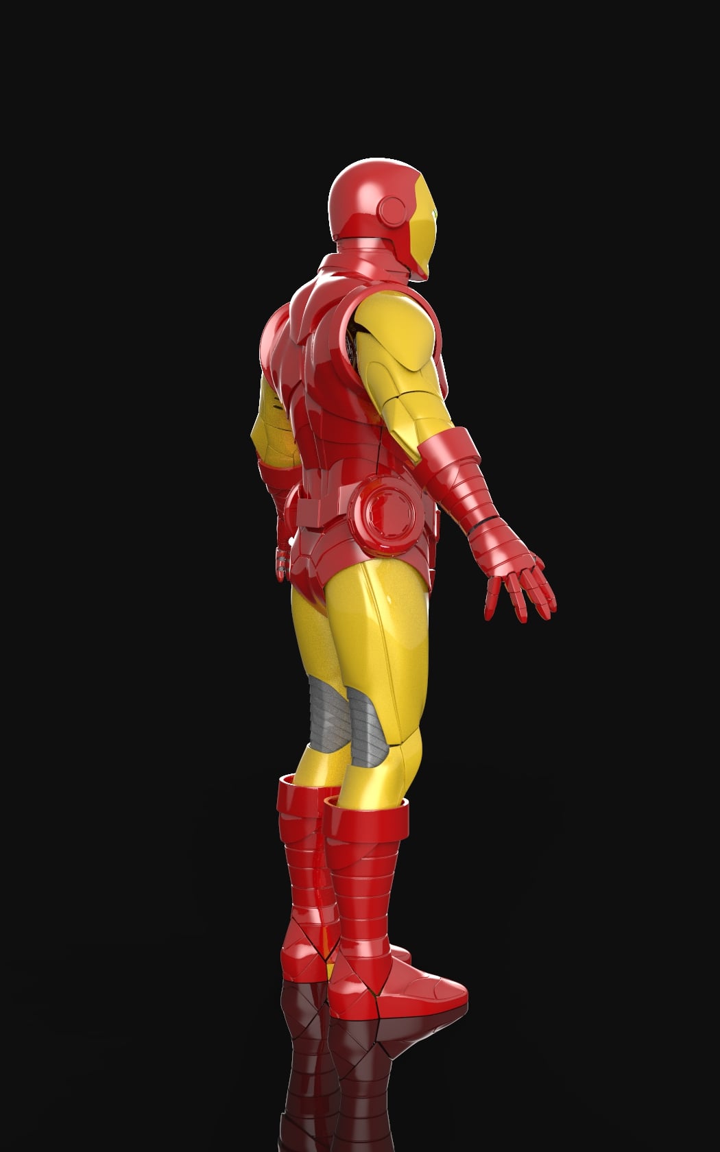 Iron Man Classic Full Armor 3d model