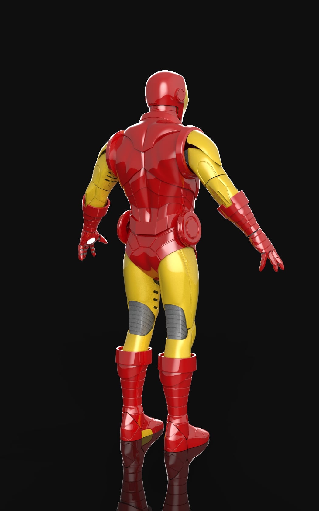 Iron Man Classic Full Armor 3d model
