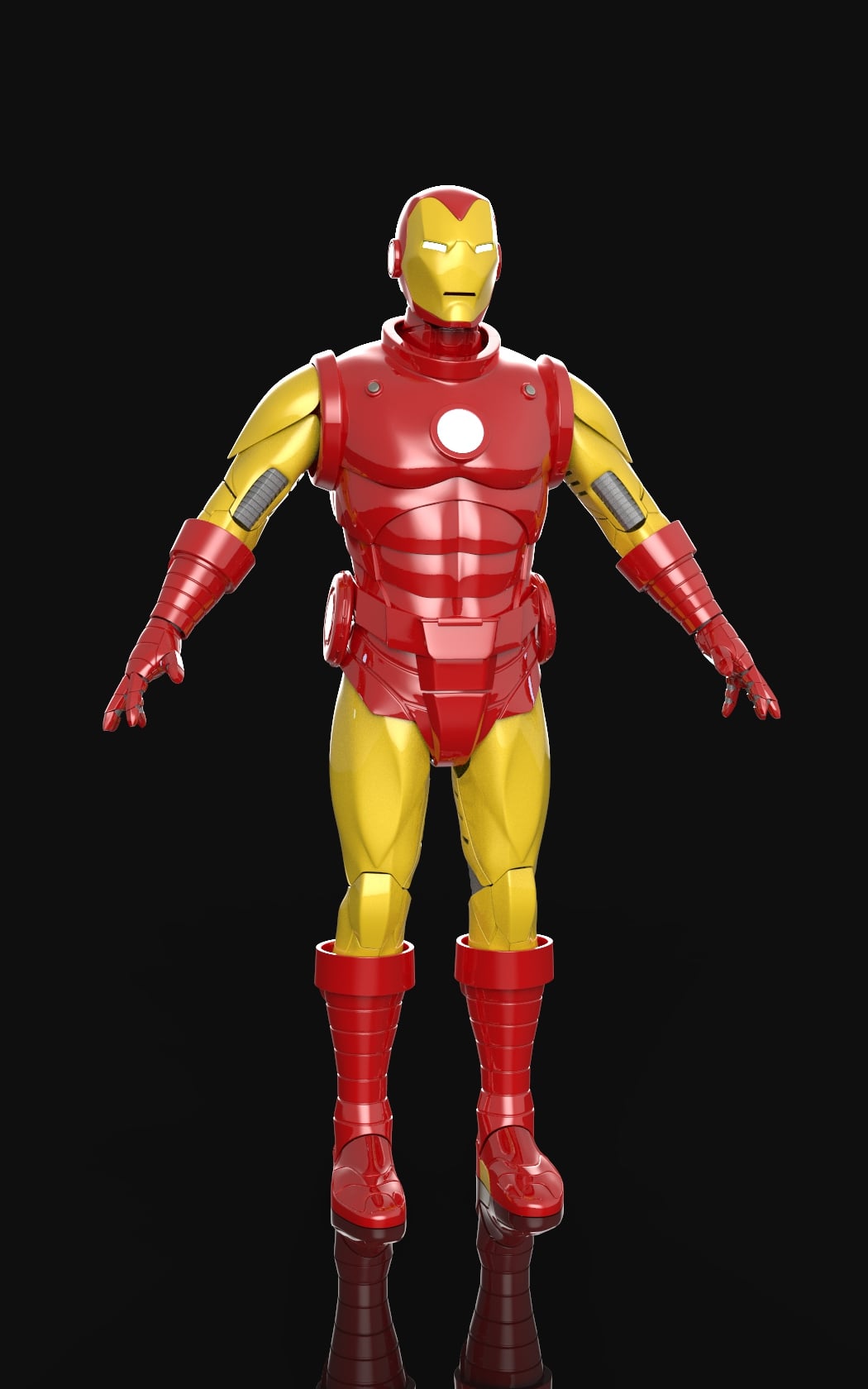 Iron Man Classic Full Armor 3d model