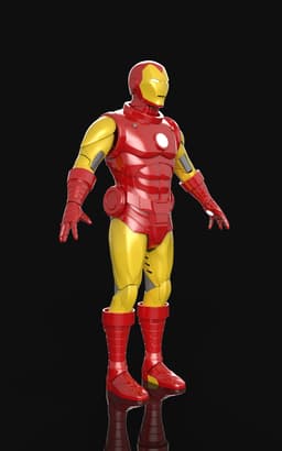 Iron Man Classic Full Armor 3d model
