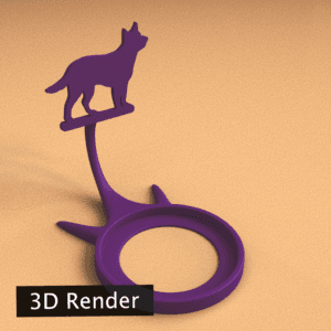 Anima Dog 3d model