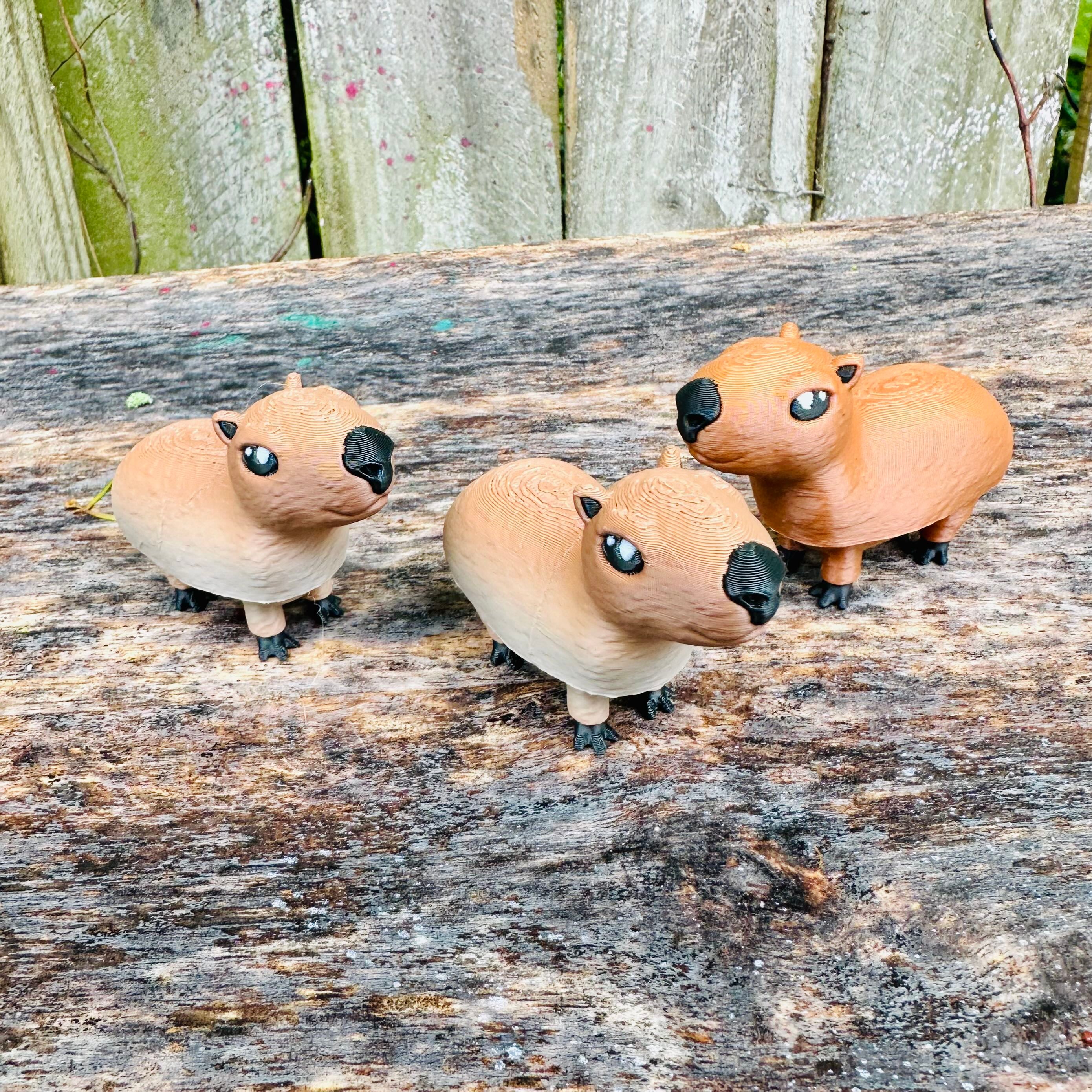 Clicky Capybara 3d model