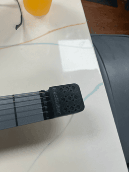 ExoGuitar - Head - Headless - String Lock 3d model
