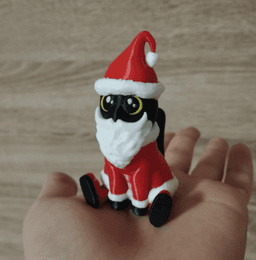 Santa Cat 3d model