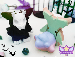 SkullyBoo + Gothic Windows & Dice Tower 3d model
