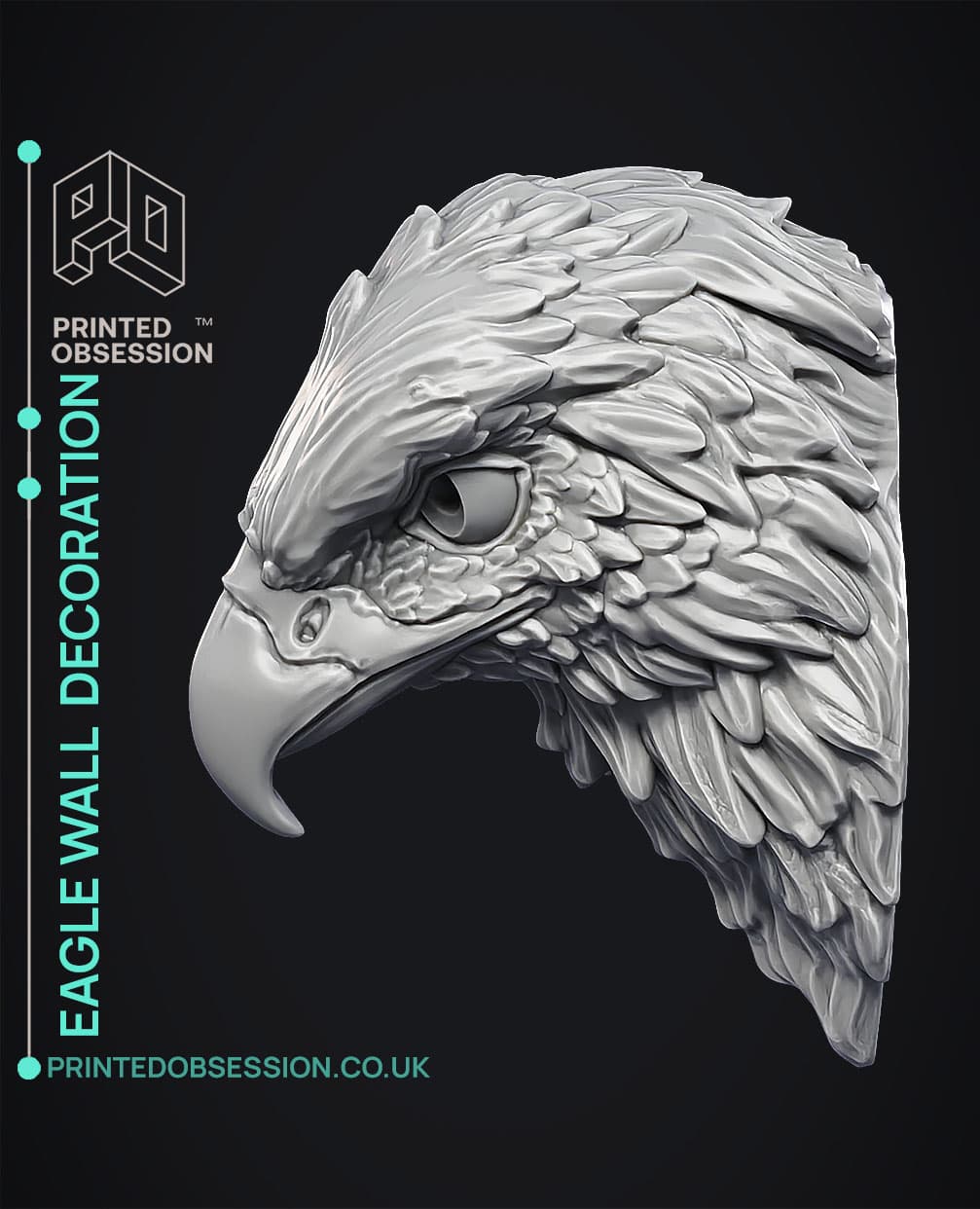 Eagle - Wall Decoration 3d model