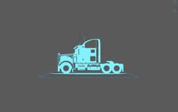 Truck - American Truck Wall Art 3d model