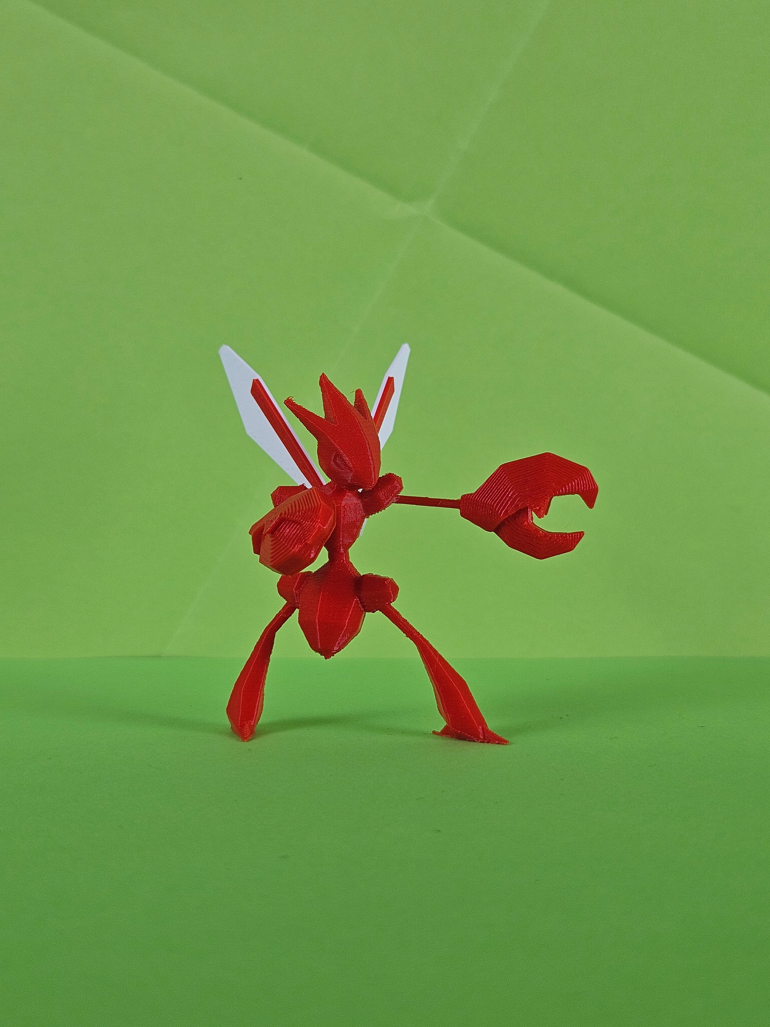 Scizor Low Poly Pokemon 3d model