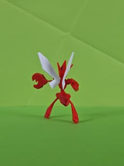 Scizor Low Poly Pokemon 3d model