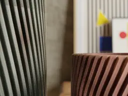 Wavy - Modular Planter V1 3d model