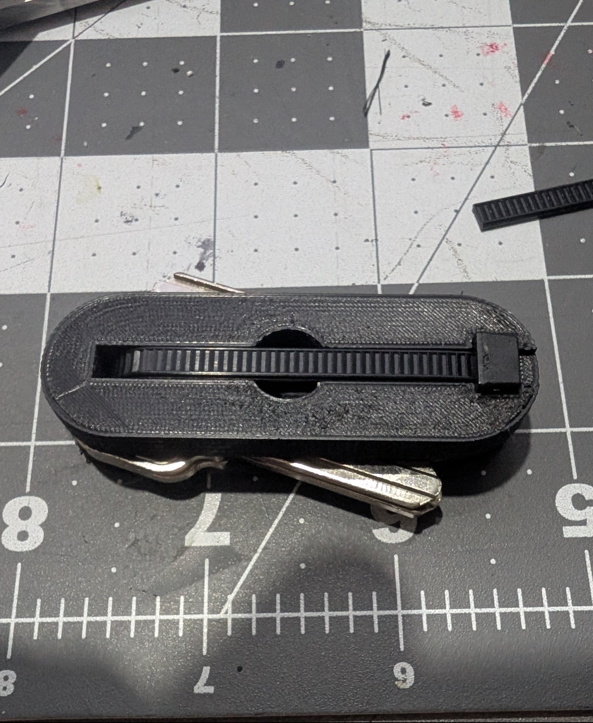 Zipkey Cable Tie Key Holder 3d model