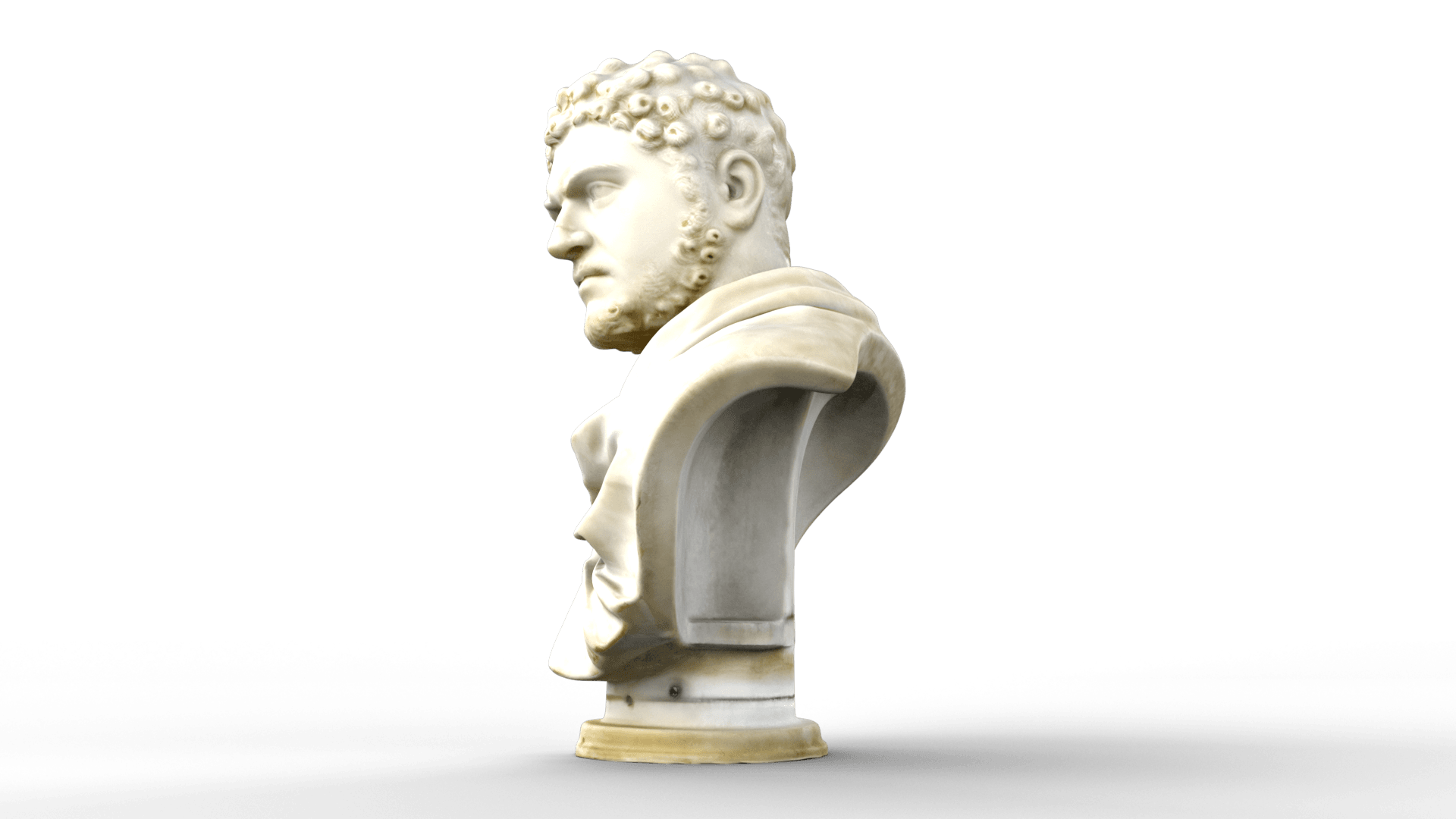 Roman Emperor Caracalla 3d model