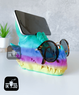 Dragon Glasses Holder / Phone Holder/ Jewelry Tray / 3MF Included / No Supports 3d model