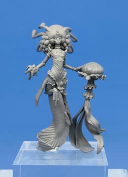 Throwback - Melusine, Lemurian Mage and Servitor 3d model