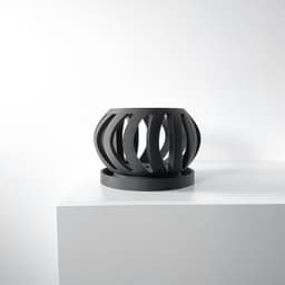 The Oryx Orchid Planter Pot with Drainage Tray | Modern and Unique Home Decor 3d model