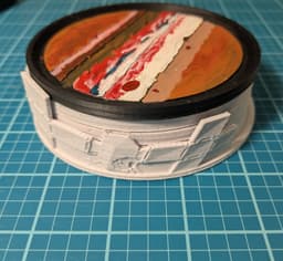 JUICE Mission Coaster Set (Jupiter Icy Moons Explorer) 3d model