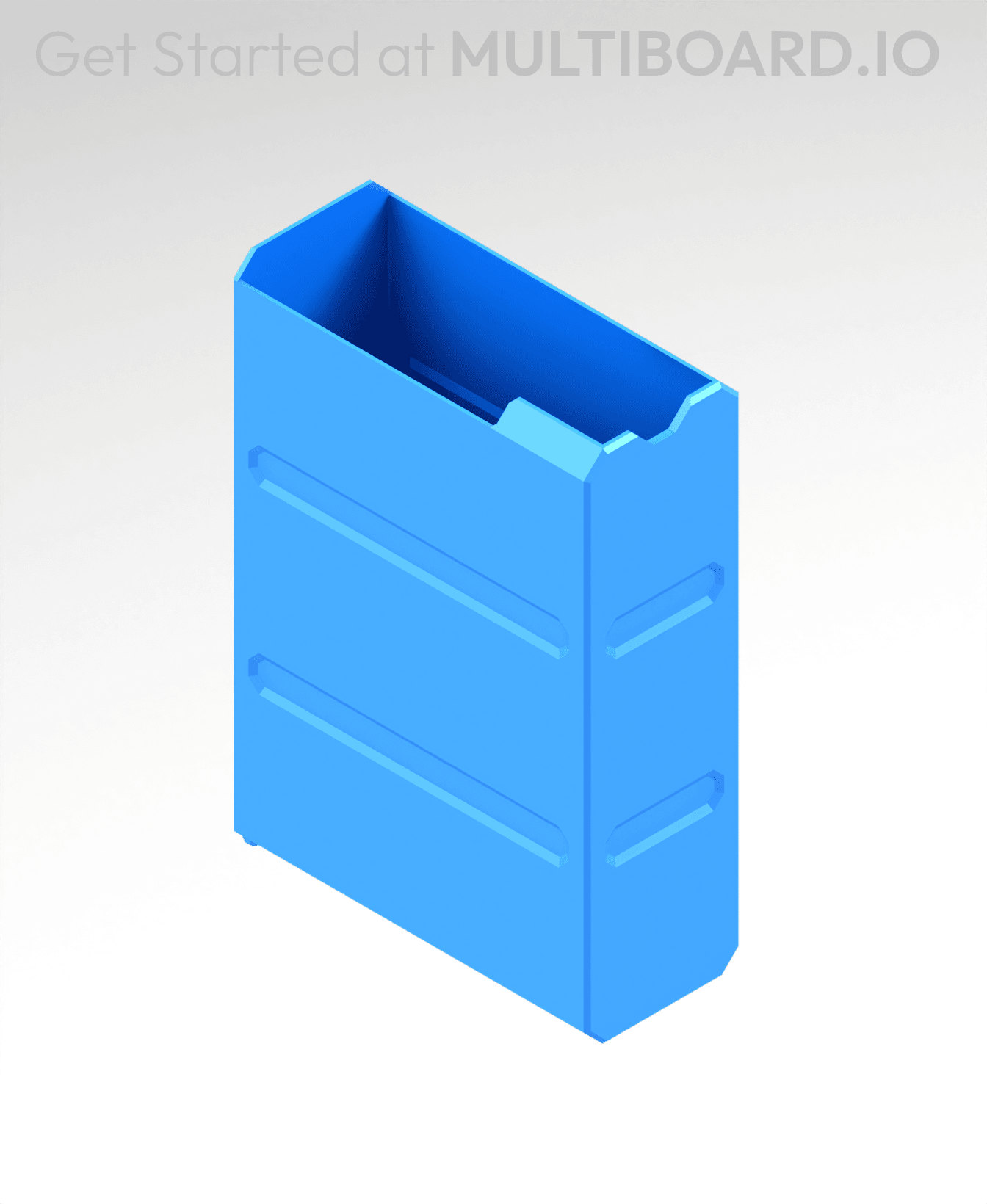 1x3x2 LU - MultiBin Simple Drawer 3d model