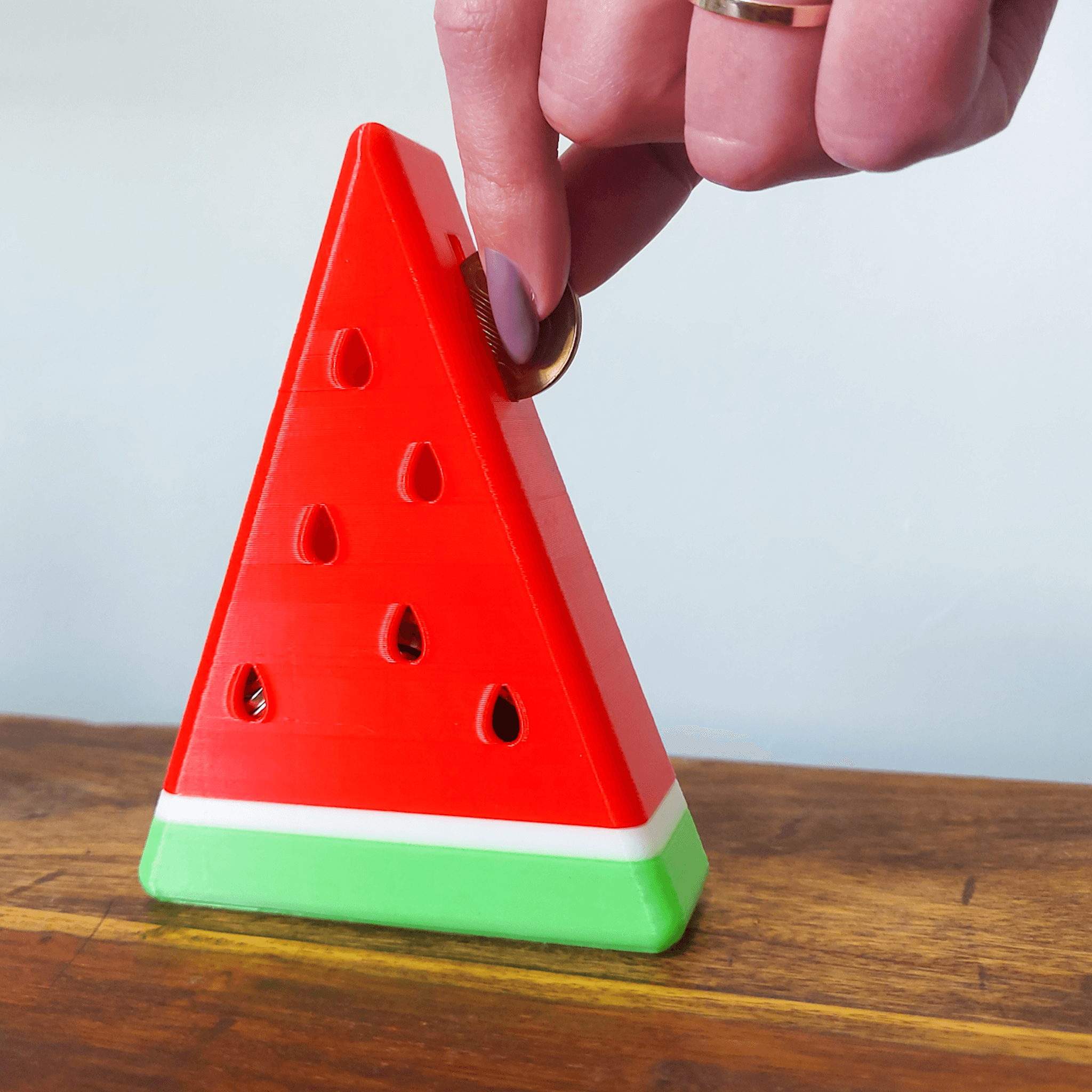 Watermelon Piggy Bank 3d model