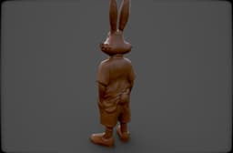 bugs bunny-Urban vibes- Chicano style-multiparts 3d model