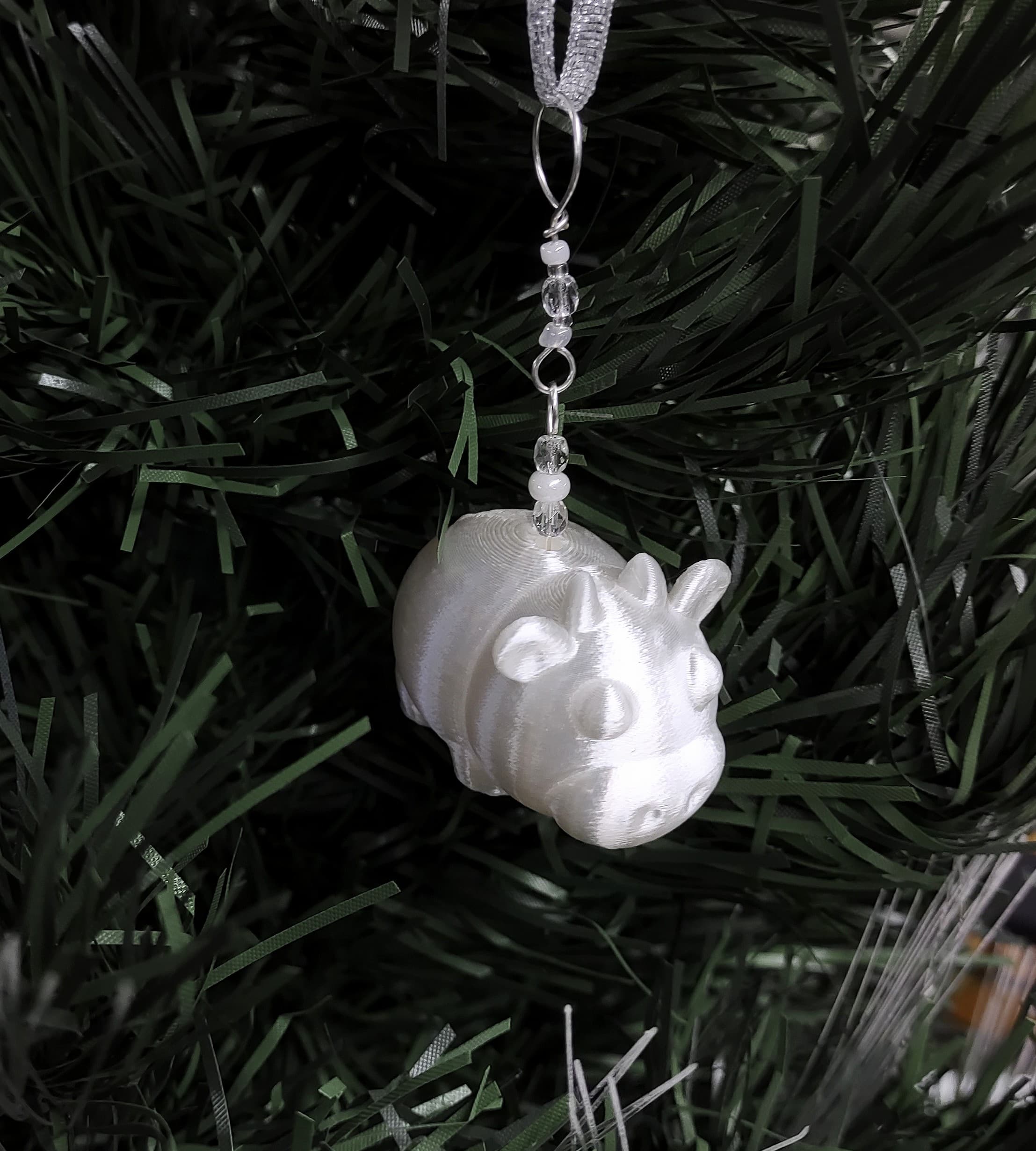 Cow Ornament 3d model