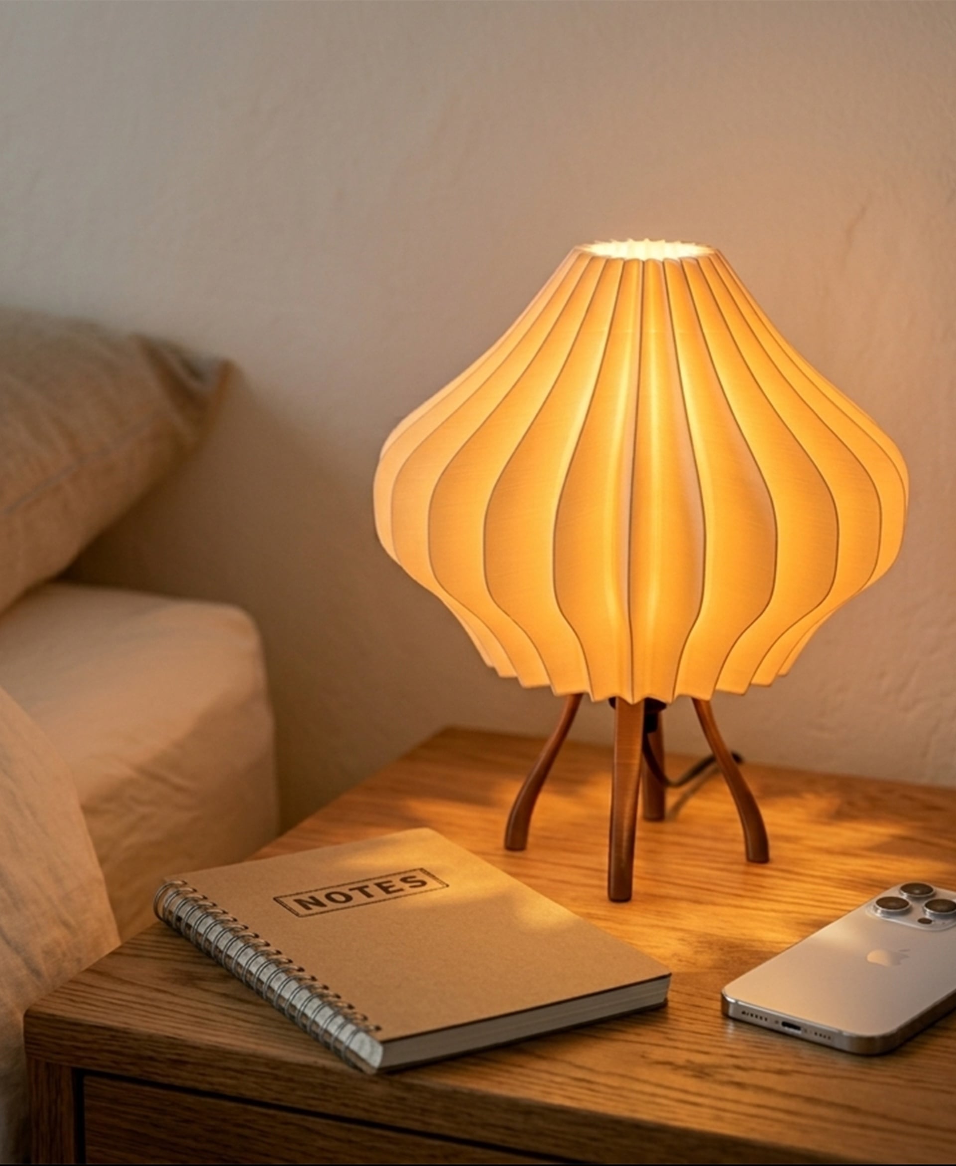 Tori Lantern - Inspired by Japanese Lantern Lamps 3d model