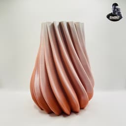 Unique spiral Vase Set - 3 Designs 3d model