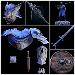 FULL WYLDER COSPLAY + BONUSES life size bundle – Elden Ring Nightreign Fan Art STL 3d model