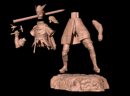 FULL WYLDER COSPLAY + BONUSES life size bundle – Elden Ring Nightreign Fan Art STL 3d model
