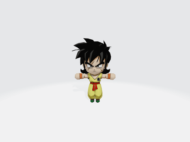 Baby Yamcha 3d model