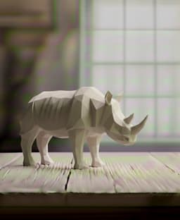RHINO LOWPOLY 3d model