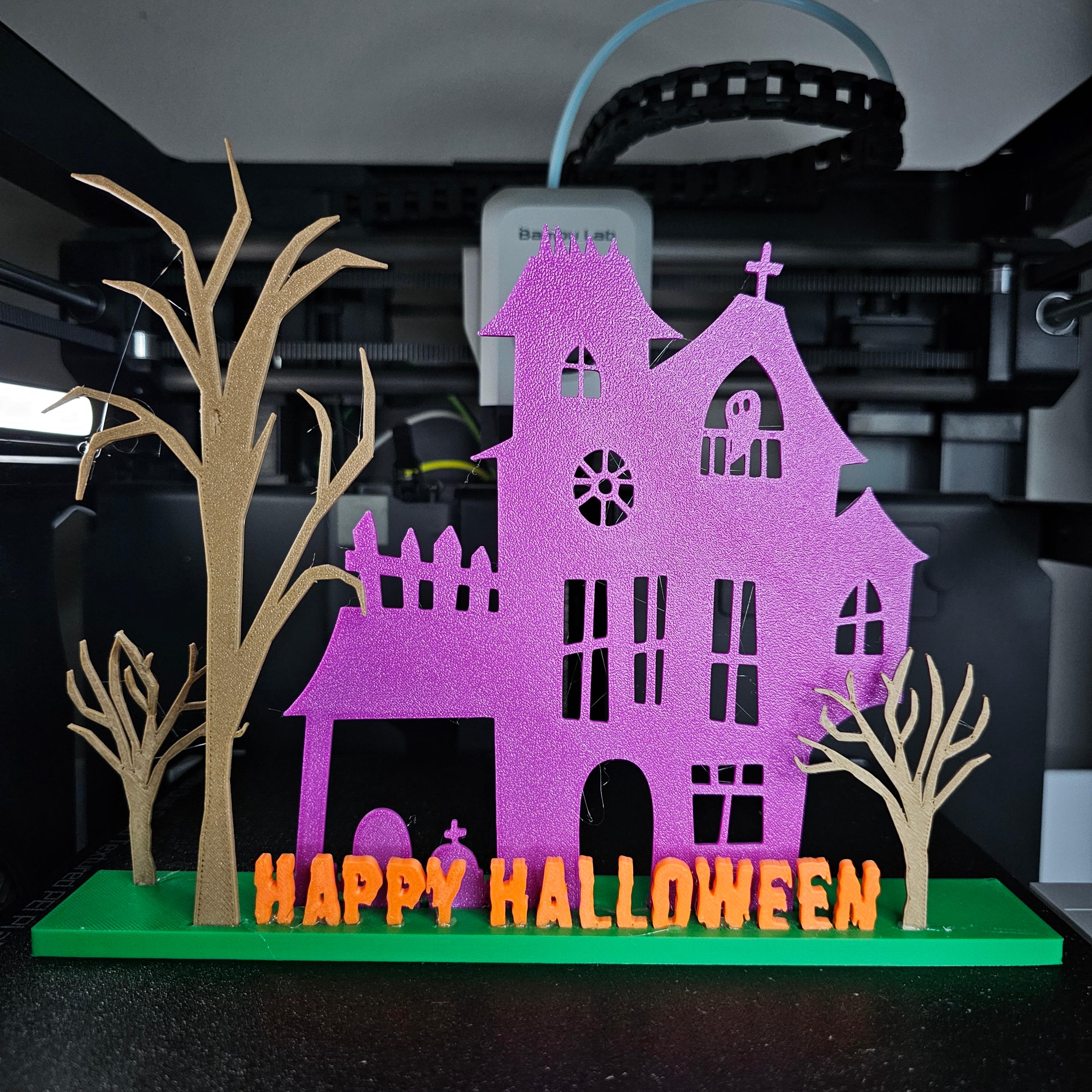 Haunted House Set 3d model