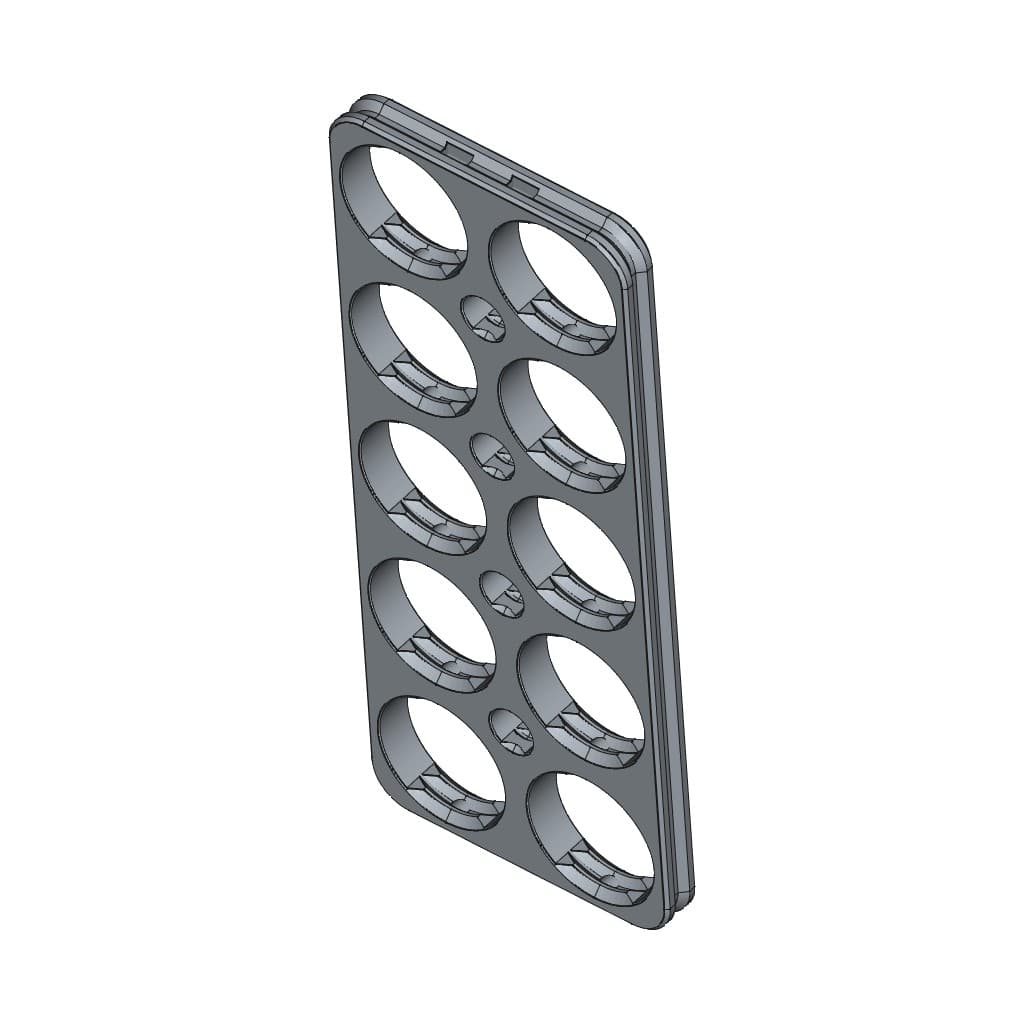 D-LOCK_PANEL.2X5-BLANK 3d model