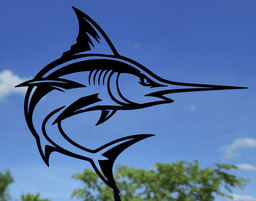 Marlin Fish 2D Wall Art.3mf 3d model
