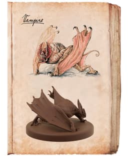 Vampire Miniature - 3Demonster 3d model