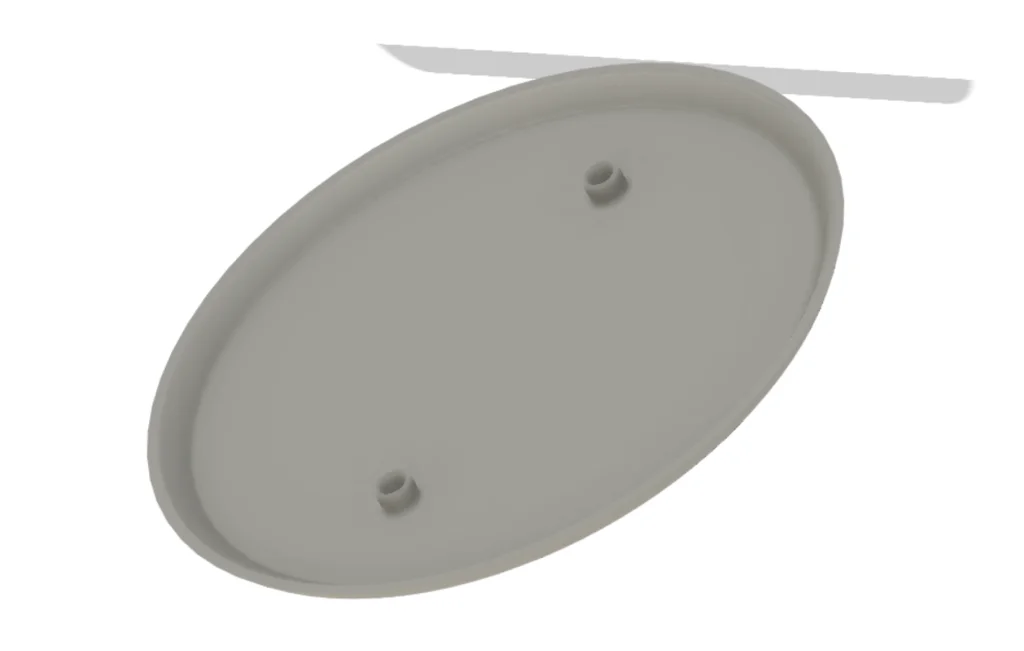Electrical Box Round Cover 3d model